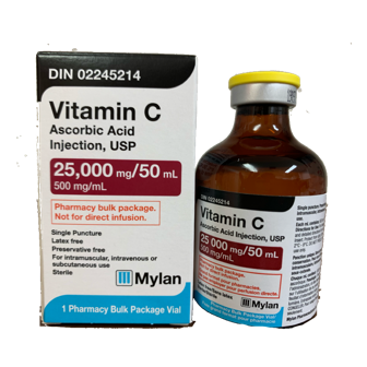 Mylan社（旧 Bioniche Pharma社）ビタミンC25g製剤